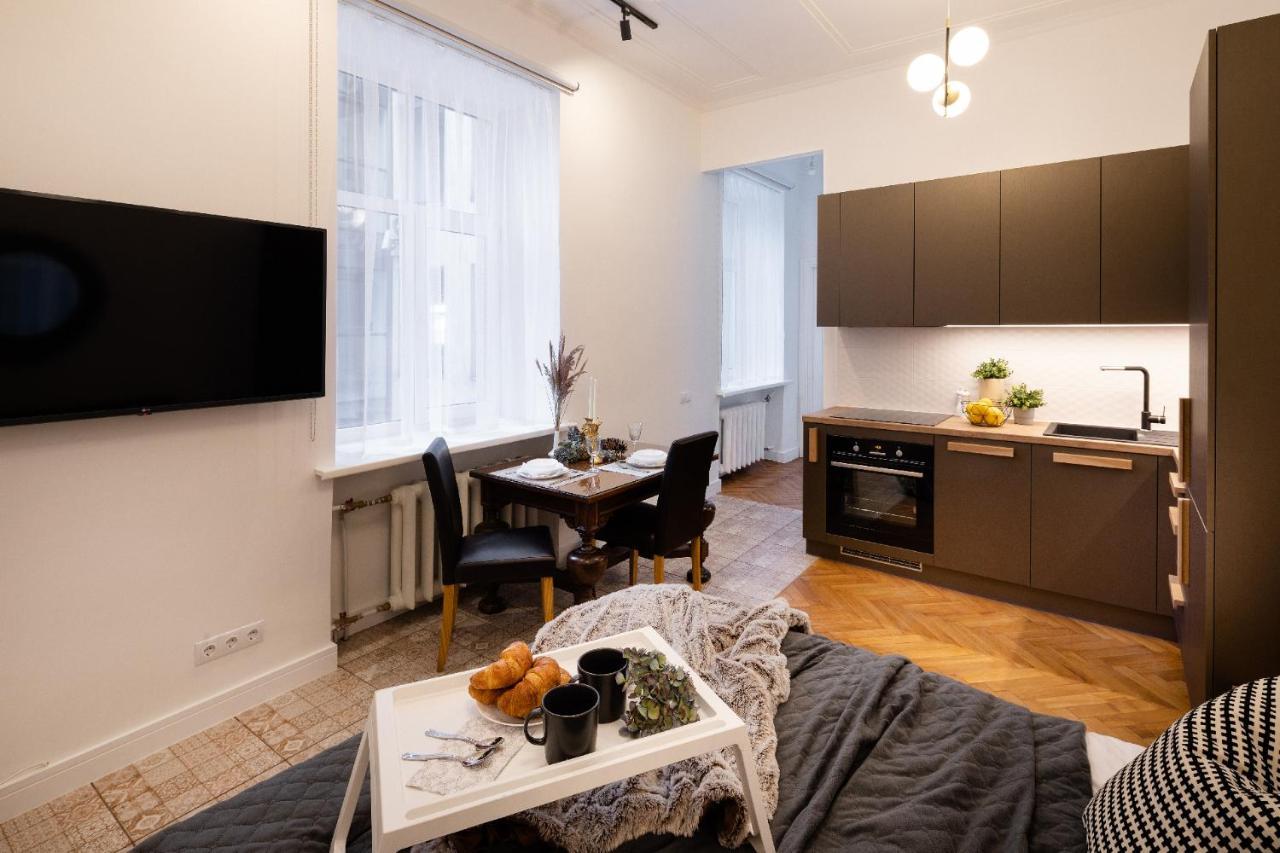 Brivibas House Design Apartments In City Center Рига Екстер'єр фото